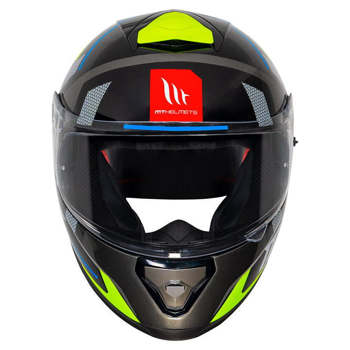 MT Thunder3 Pro Pulsion Helmet yellow front