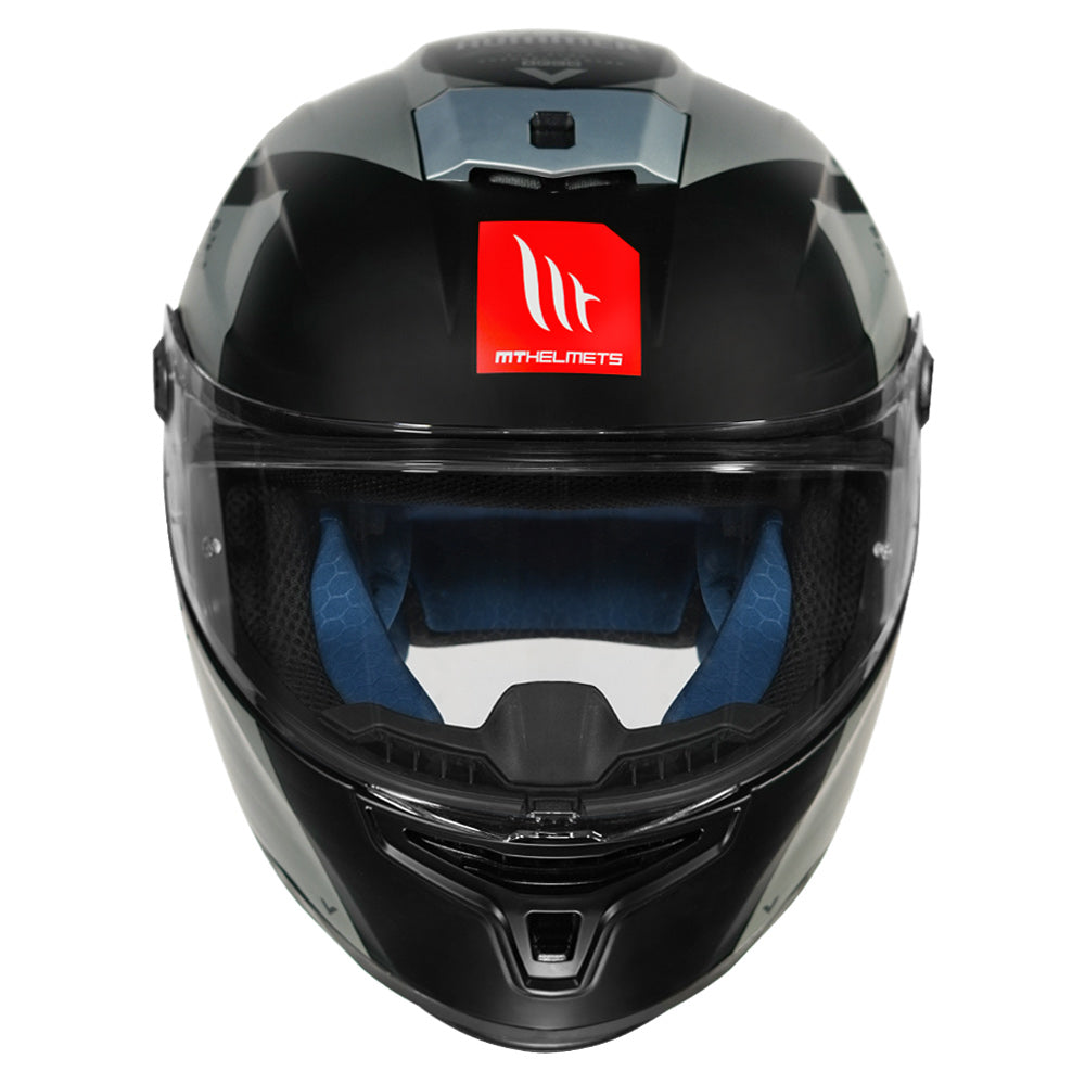 MT Hummer B Air Helmet grey front