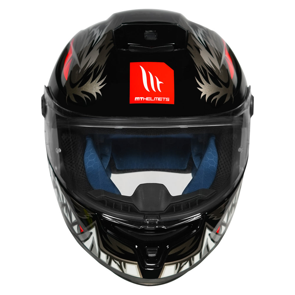 MT Hummer B Lycan Helmet black front