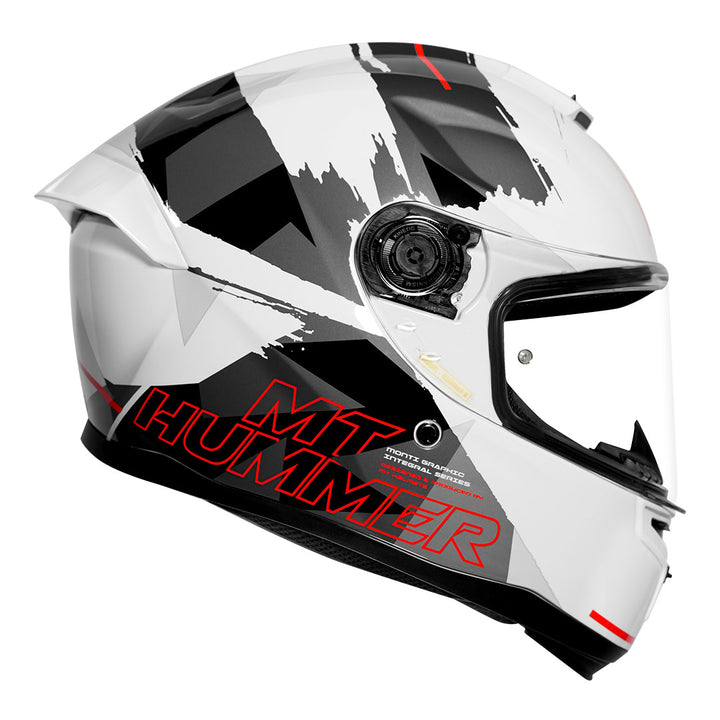 MT Hummer B Monti Helmet white