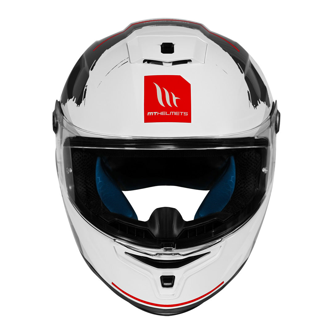 MT Hummer B Monti Helmet white front