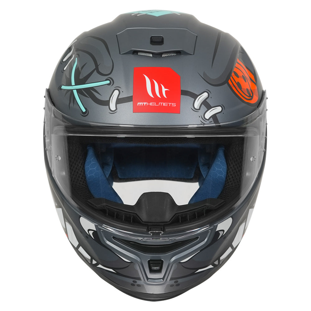 MT Hummer Teedy Helmet grey front