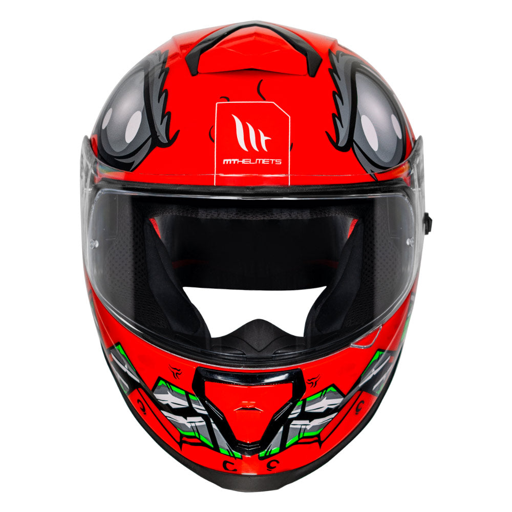 MT Thunder3 Pro Creature Helmet red front