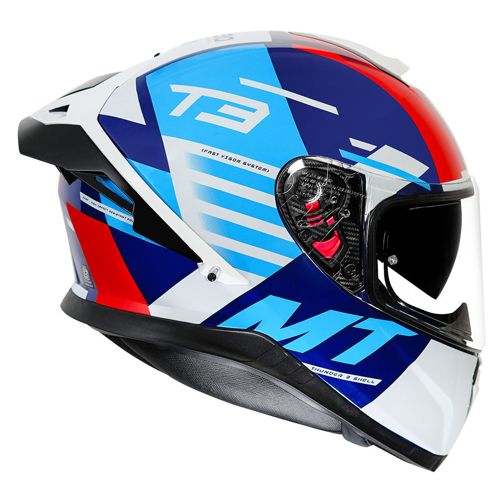 MT Thunder3 Pro Deep Helmet blue