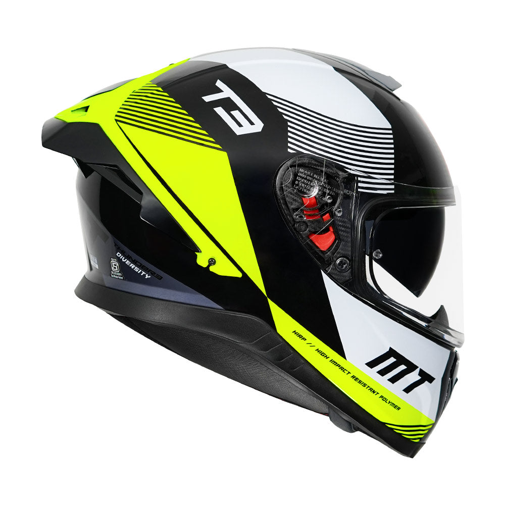 MT Thunder3 Pro Diversity Helmet fluorescent yellow
