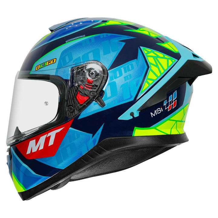 MT Thunder3 Pro Diogo Moreira Helmet side