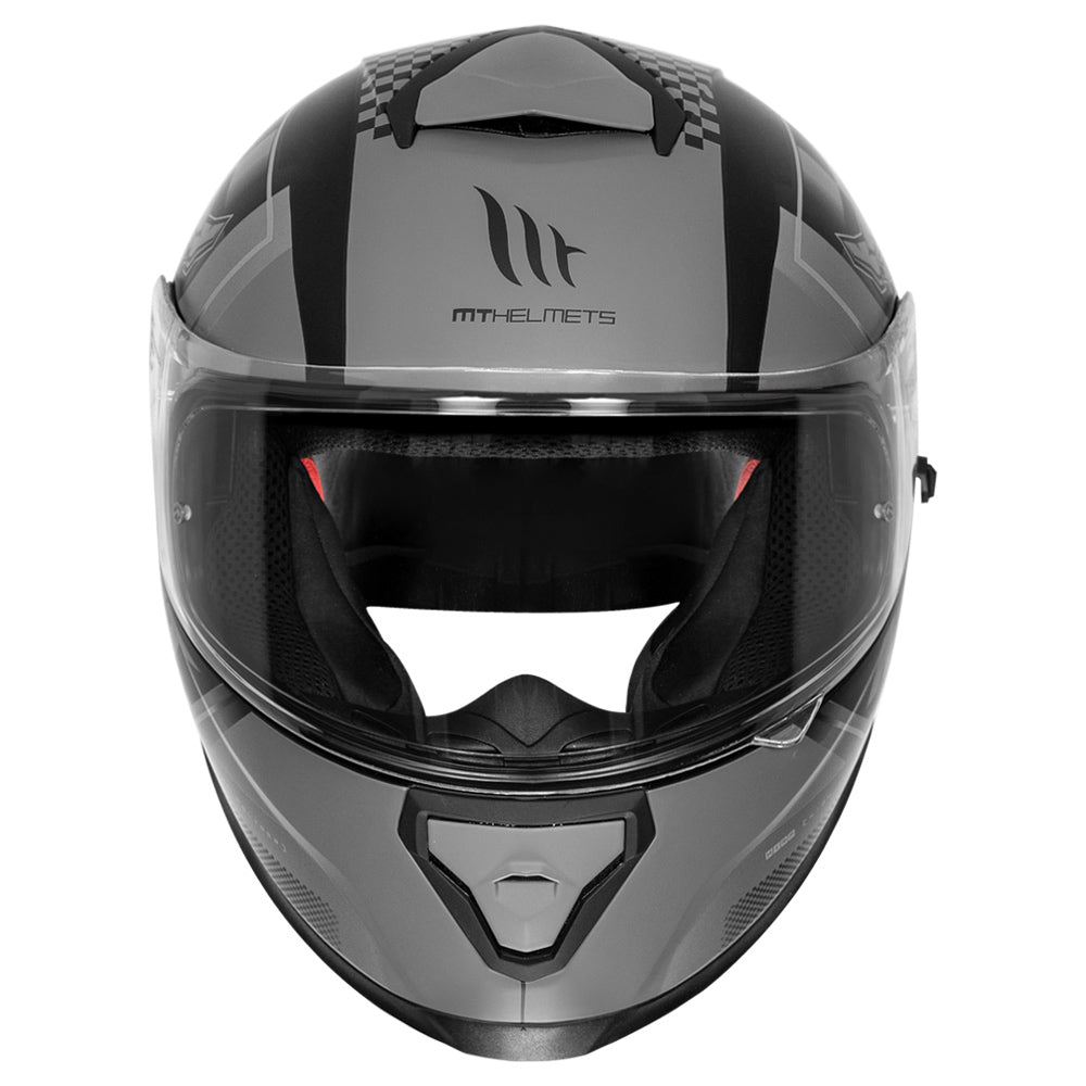 MT Thunder3 Pro Isle of Man Helmet grey front