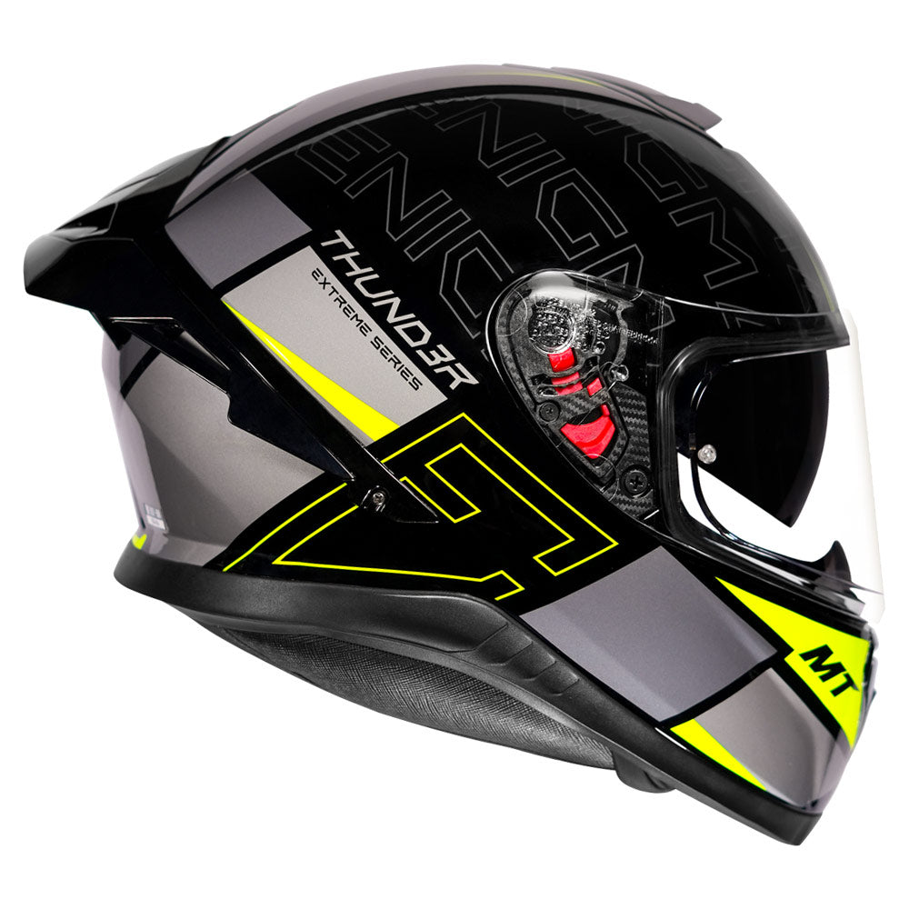 MT Thunder3 Pro Enigma Helmet yellow