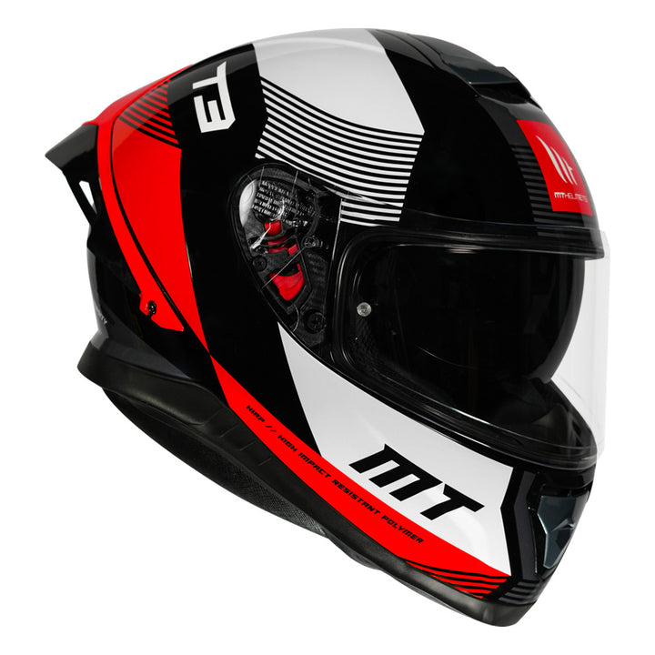 MT Thunder3 Pro Diversity Helmet red frontside