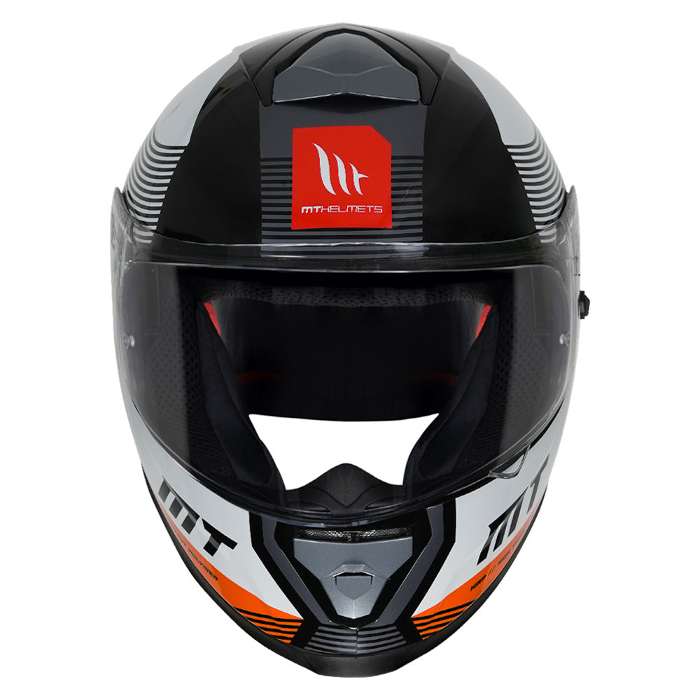 MT Thunder3 Pro Diversity Helmet orange front