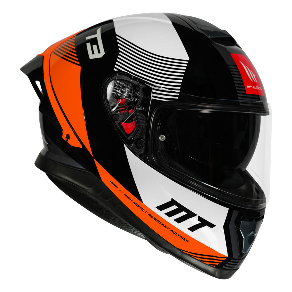 MT Thunder3 Pro Diversity Helmet orange frontside