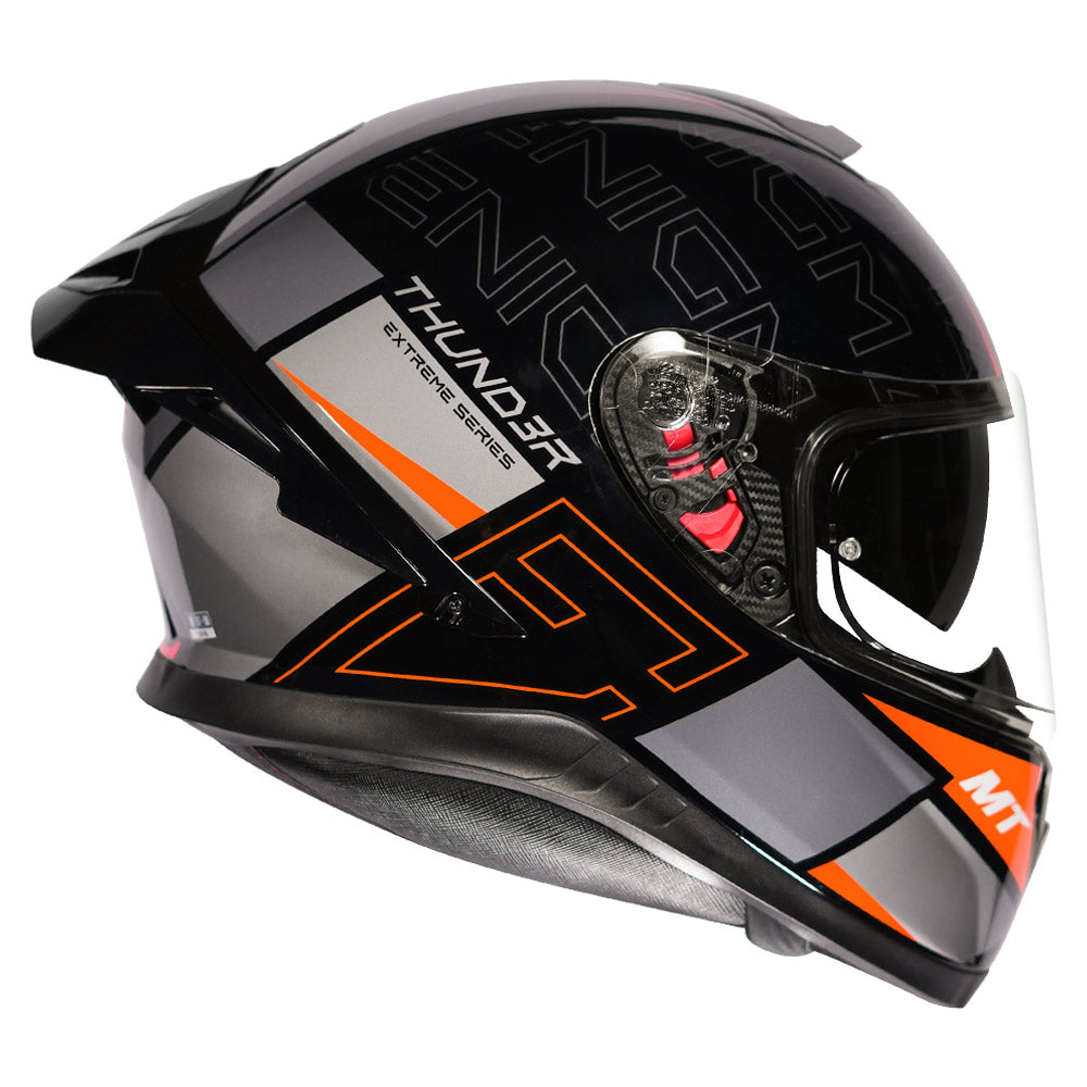 MT Thunder3 Pro Enigma Helmet orange