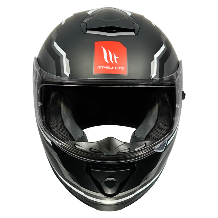 MT Thunder3 Pro Blaze Helmet matt black front