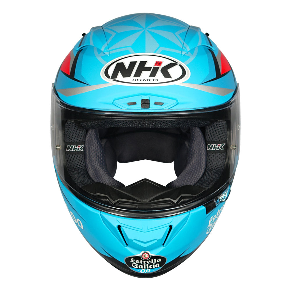 NHK GP R Tech Street Estrella Helmet blue front