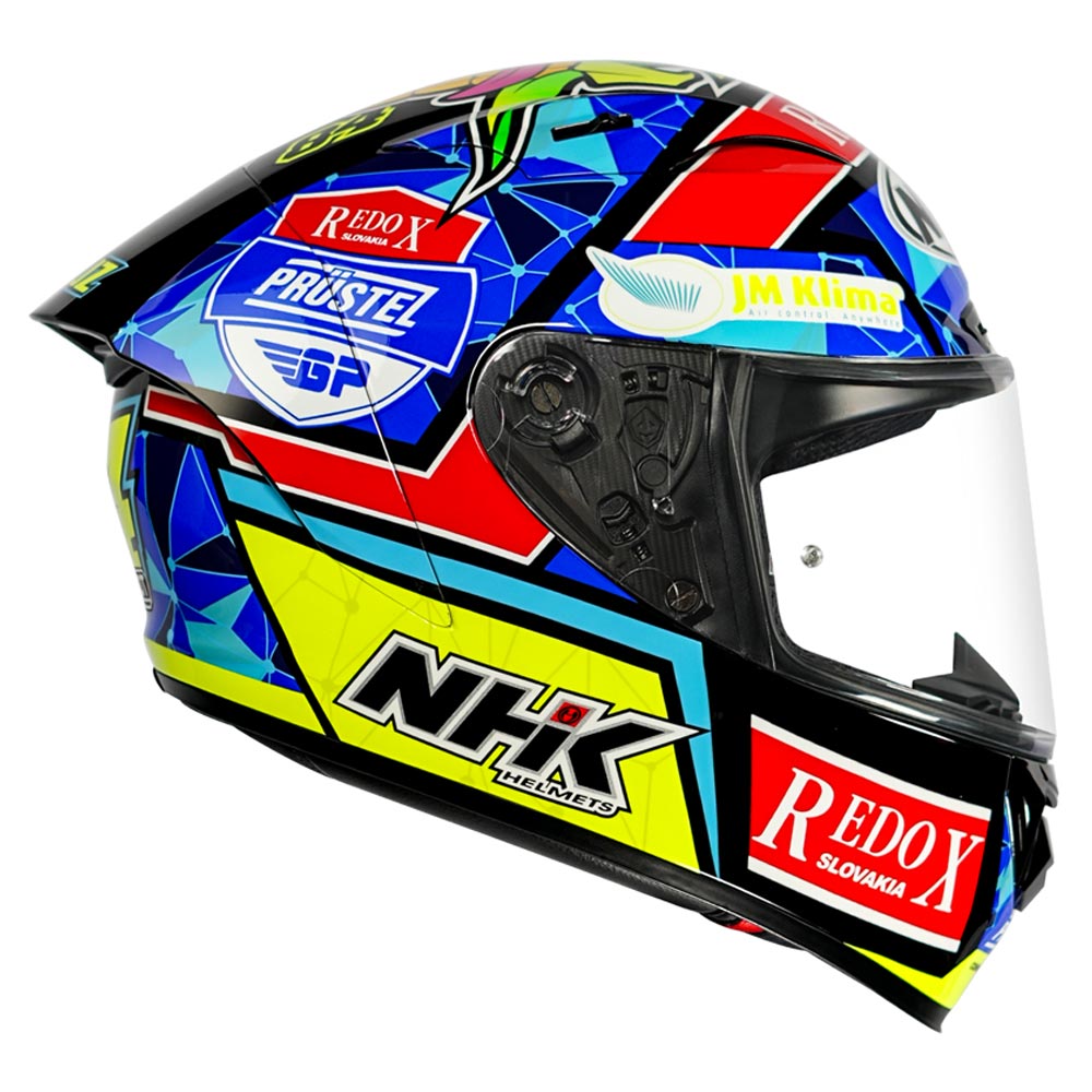 NHK GP R Tech Street Jakub Helmet blue