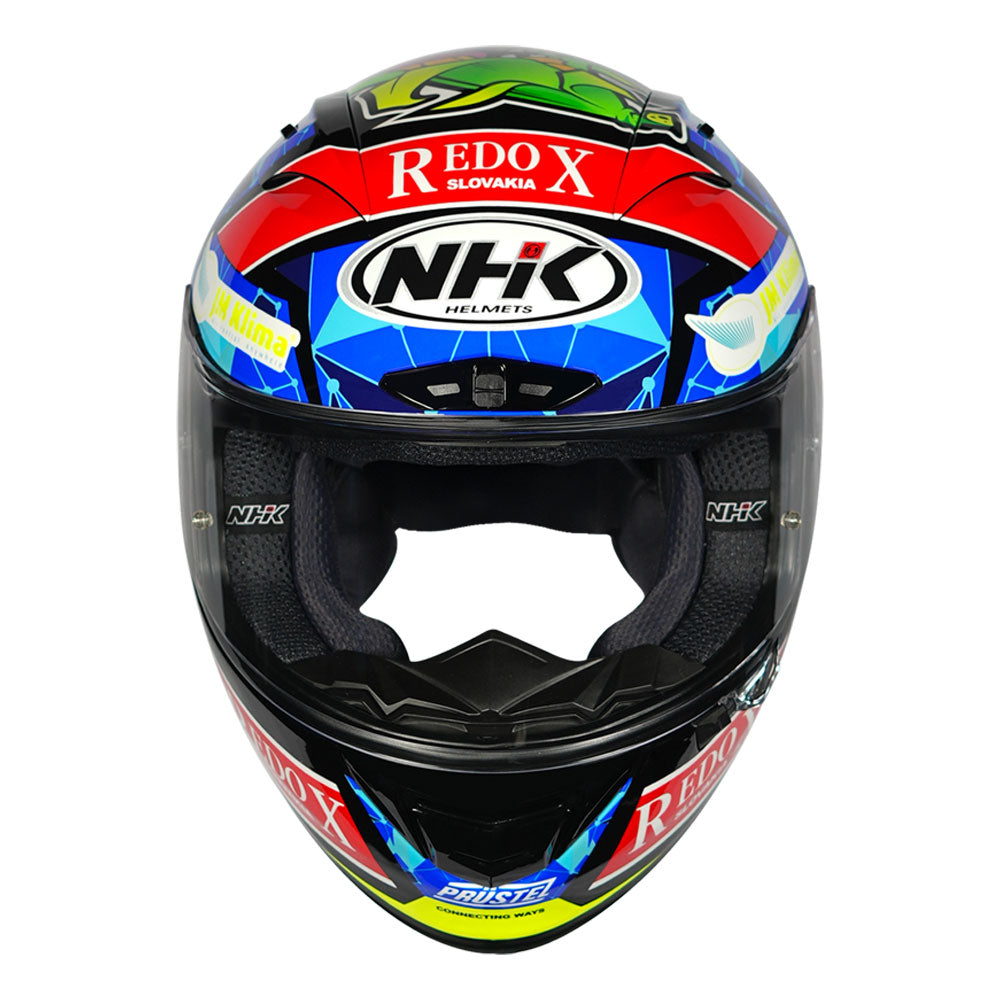 NHK GP R Tech Street Jakub Helmet blue front