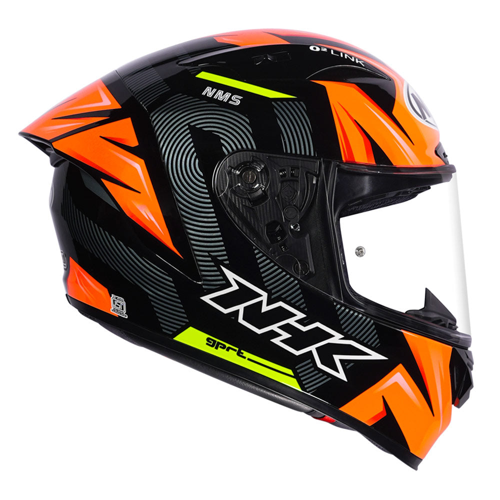 NHK GP R Tech Street NMS Helmet orange