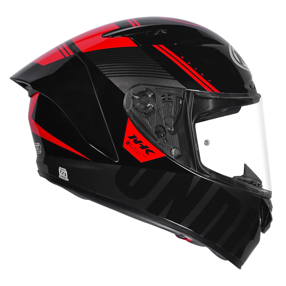 NHK GP R Tech Street Undisputed Helmet red