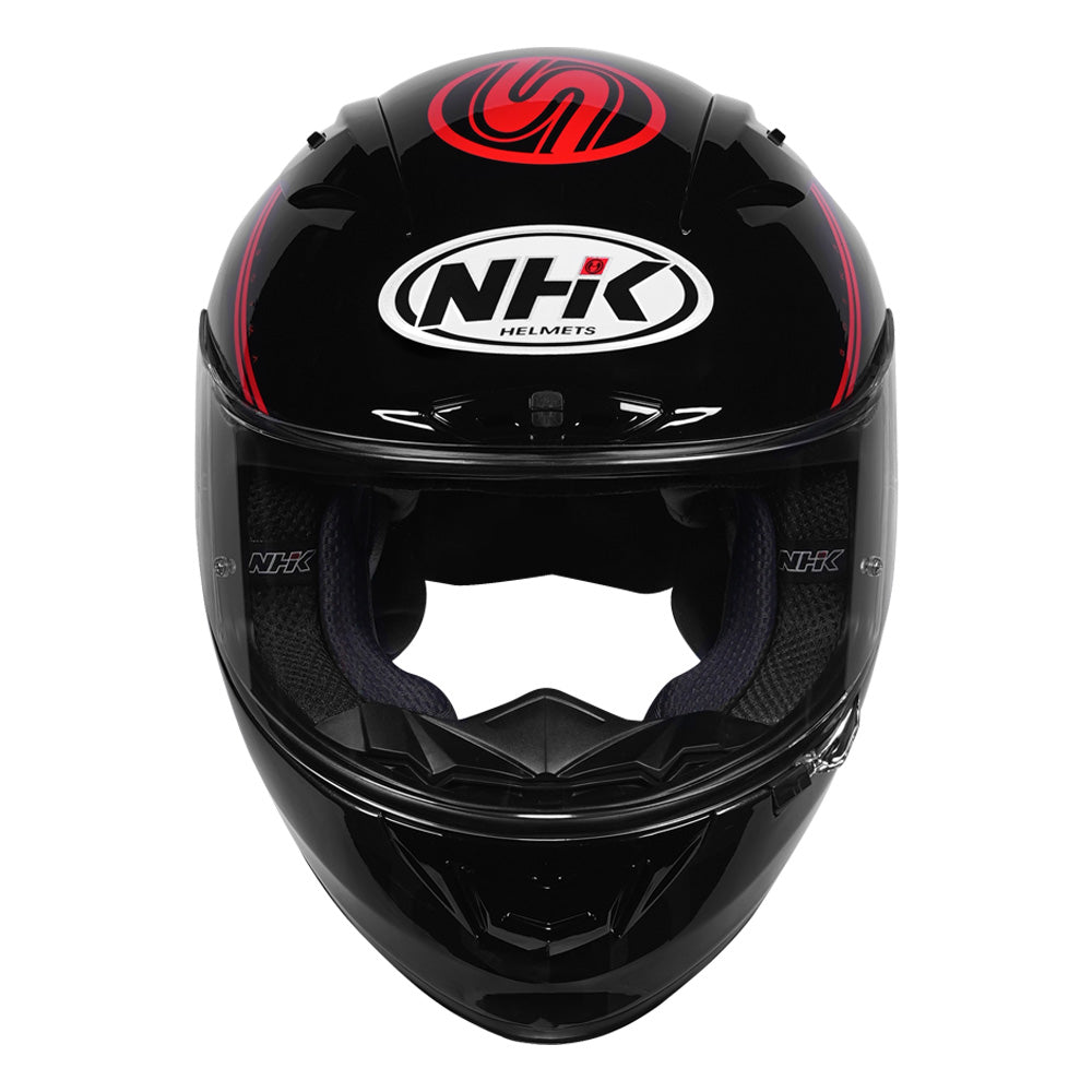 NHK GP R Tech Street Undisputed Helmet red front