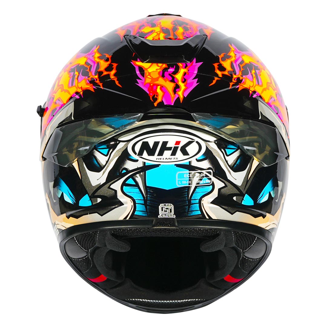 NHK K5R Amran Helmet pink back