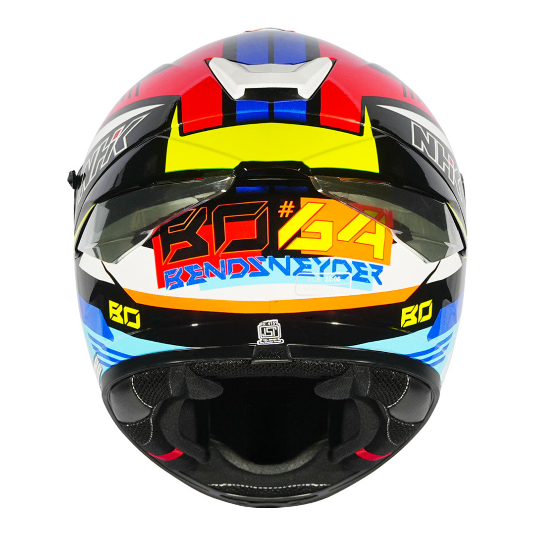 NHK K5R Bo Ben Helmet blue back