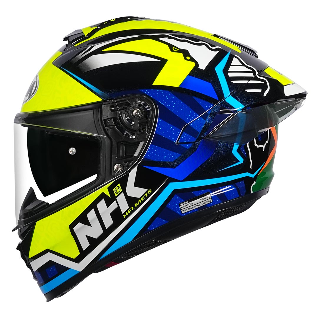 NHK K5R Robert Helmet blue side