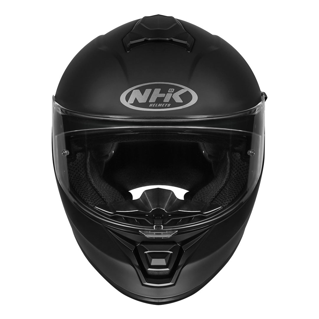 NHK K5R Solid Helmet Matt Black front