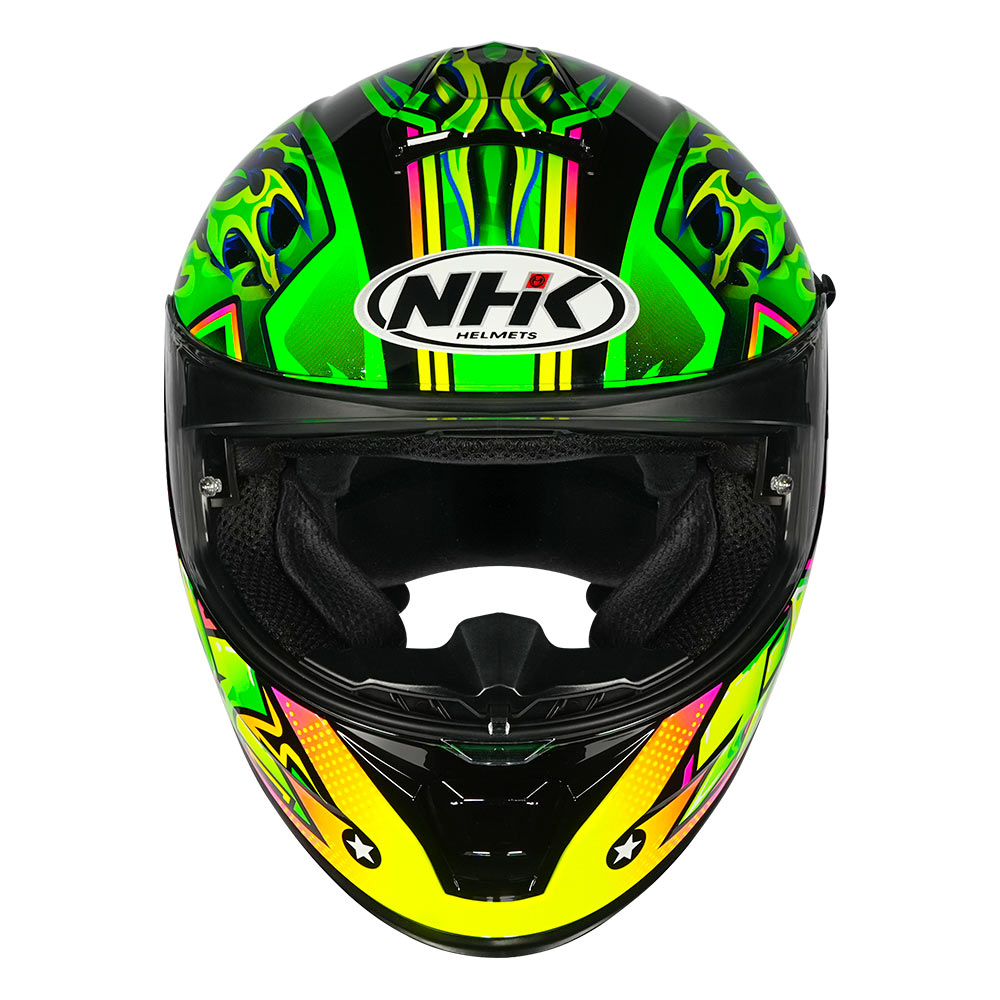 NHK K5R Timothee Helmet green front