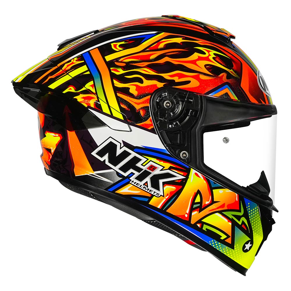 NHK K5R Timothee Helmet orange