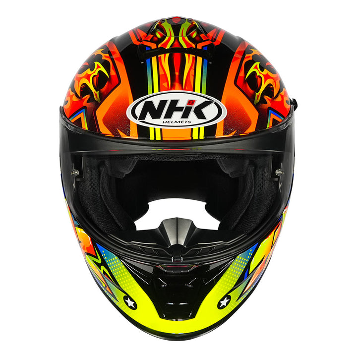 NHK K5R Timothee Helmet orange front