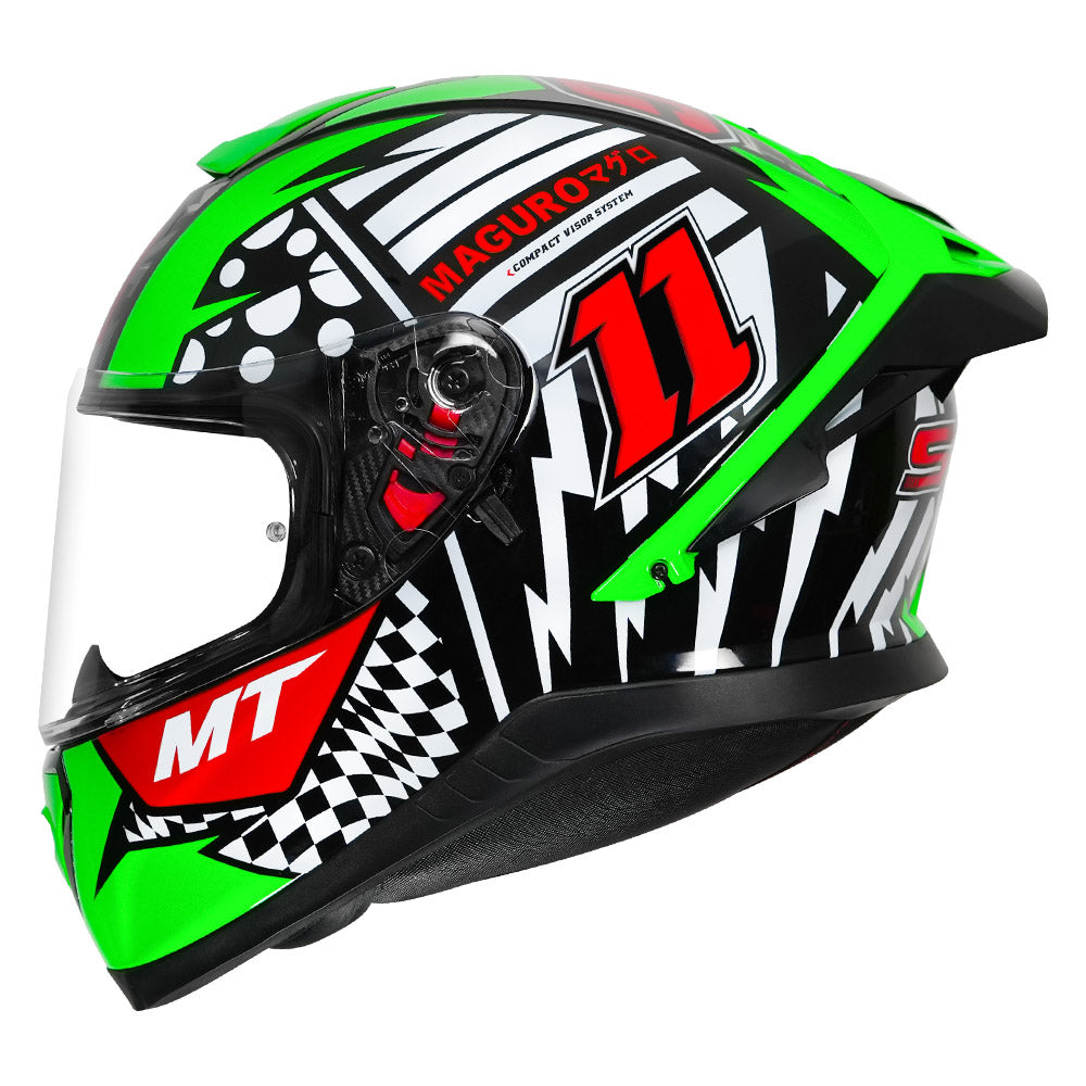 MT Thunder3 Pro Sergio Garcia Helmet side