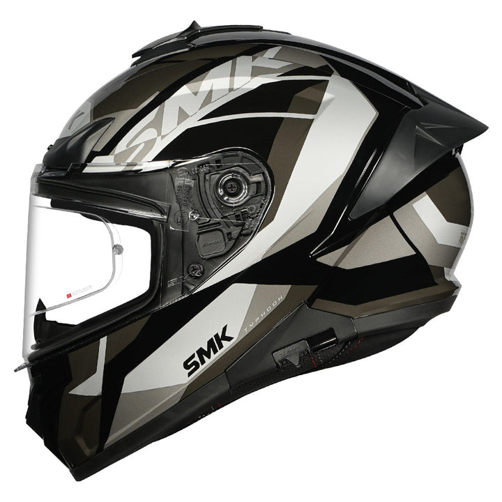 SMK Typhoon Style Helmet grey side