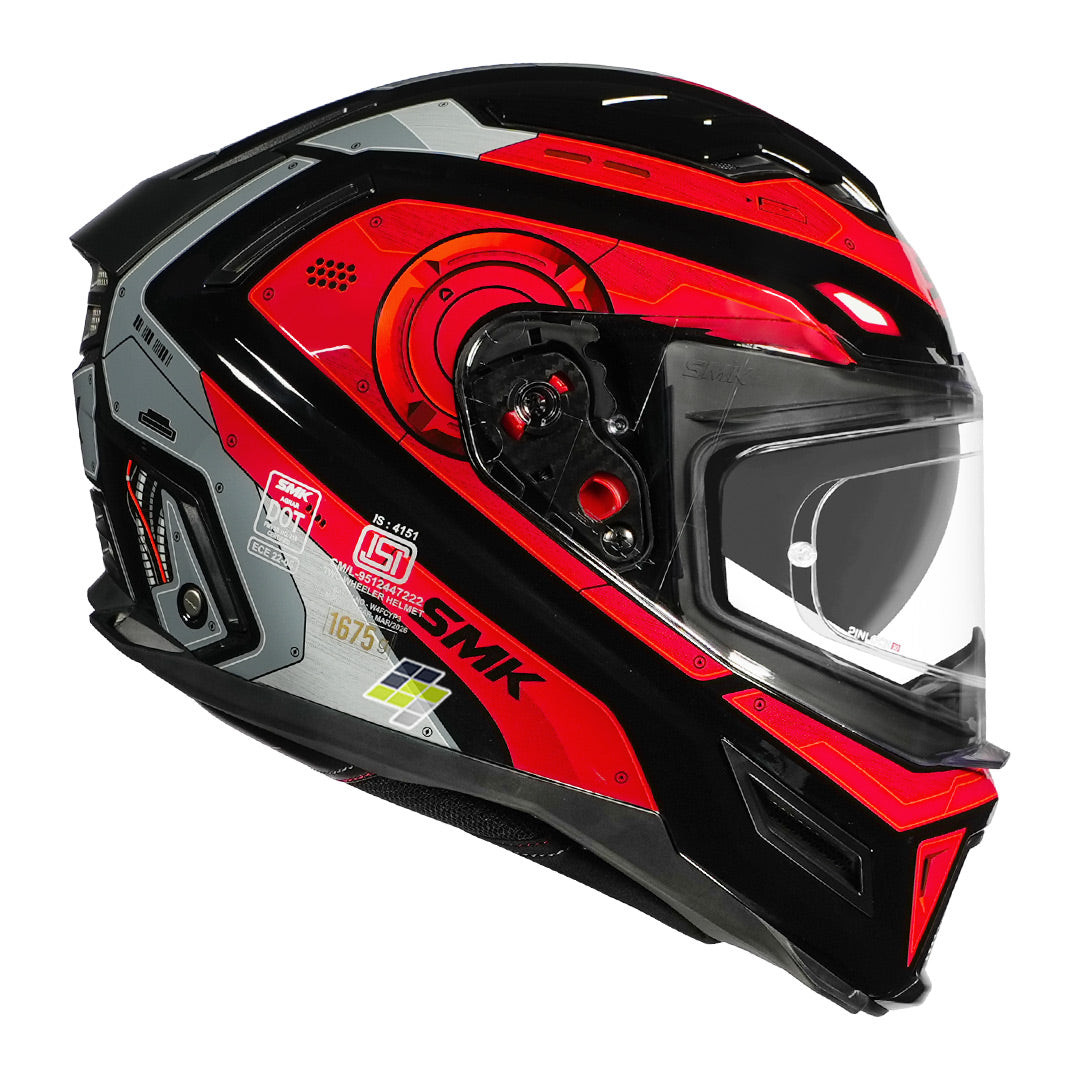 ls2 cyborg helmet SMK Agnar Cyborg Helmet