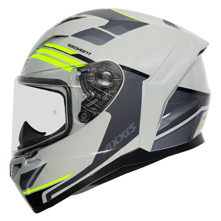 Axxis Segment Visual Helmet grey side