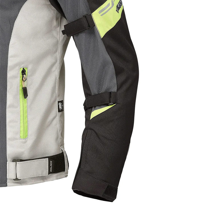 Solace Air-X V3 Riding Jacket grey neon