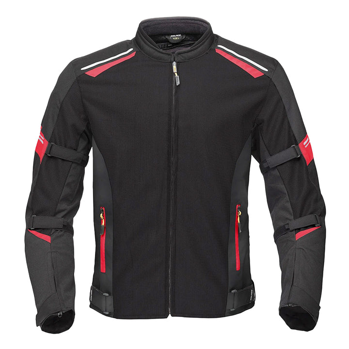 Solace Air-X V3 Riding Jacket black red front