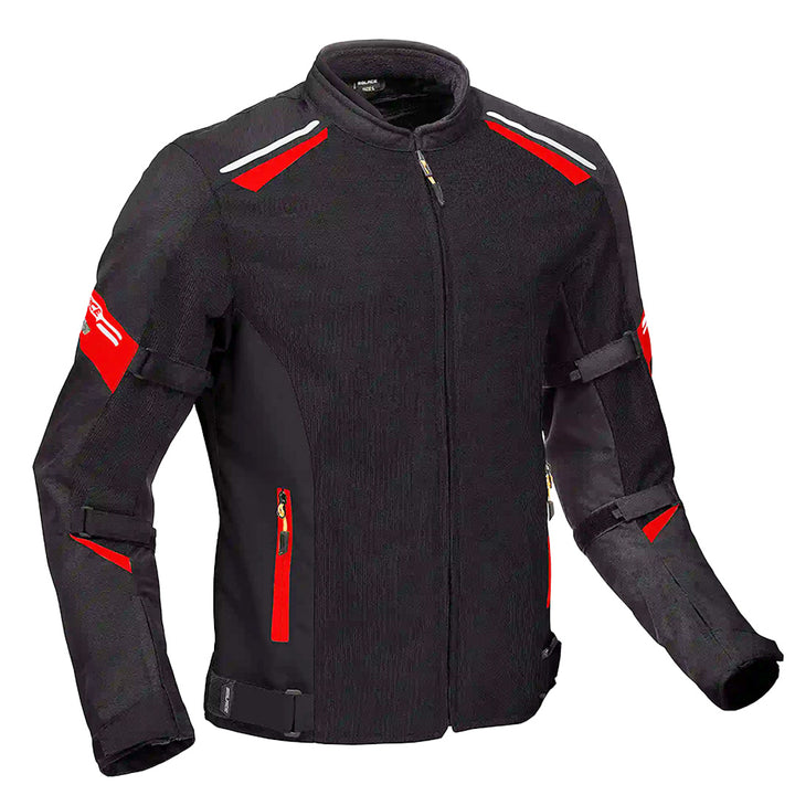 Solace Air-X V3 Riding Jacket black red