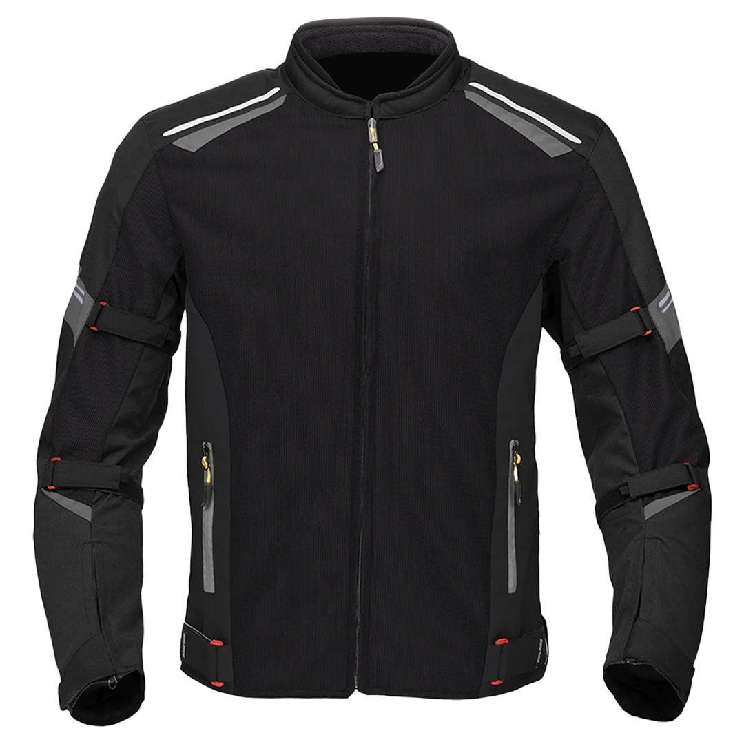 Solace Air-X V3 Riding Jacket black front