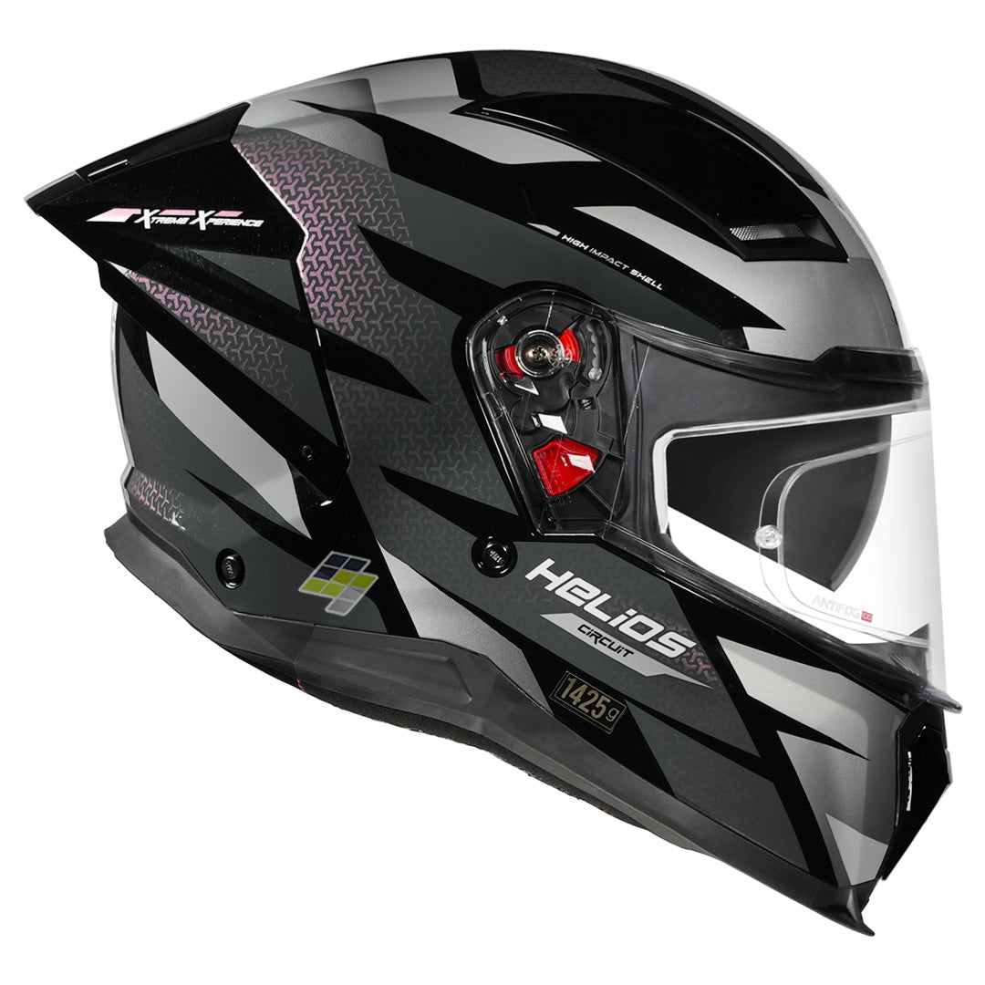 STUDDS Helios Circuit Helmet pink chameleon