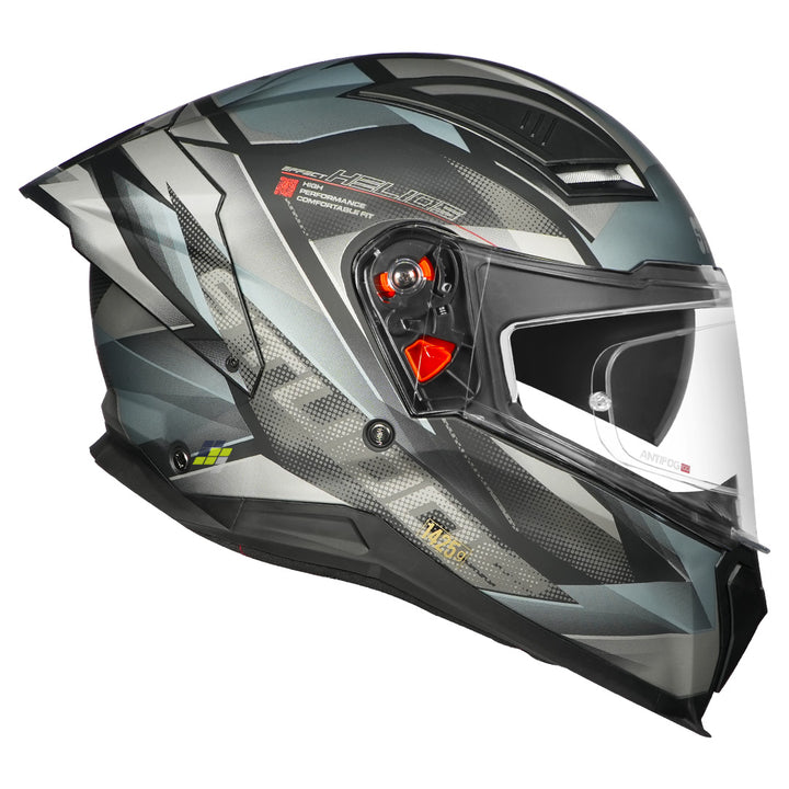 STUDDS Helios Effect Helmet matt black and grey