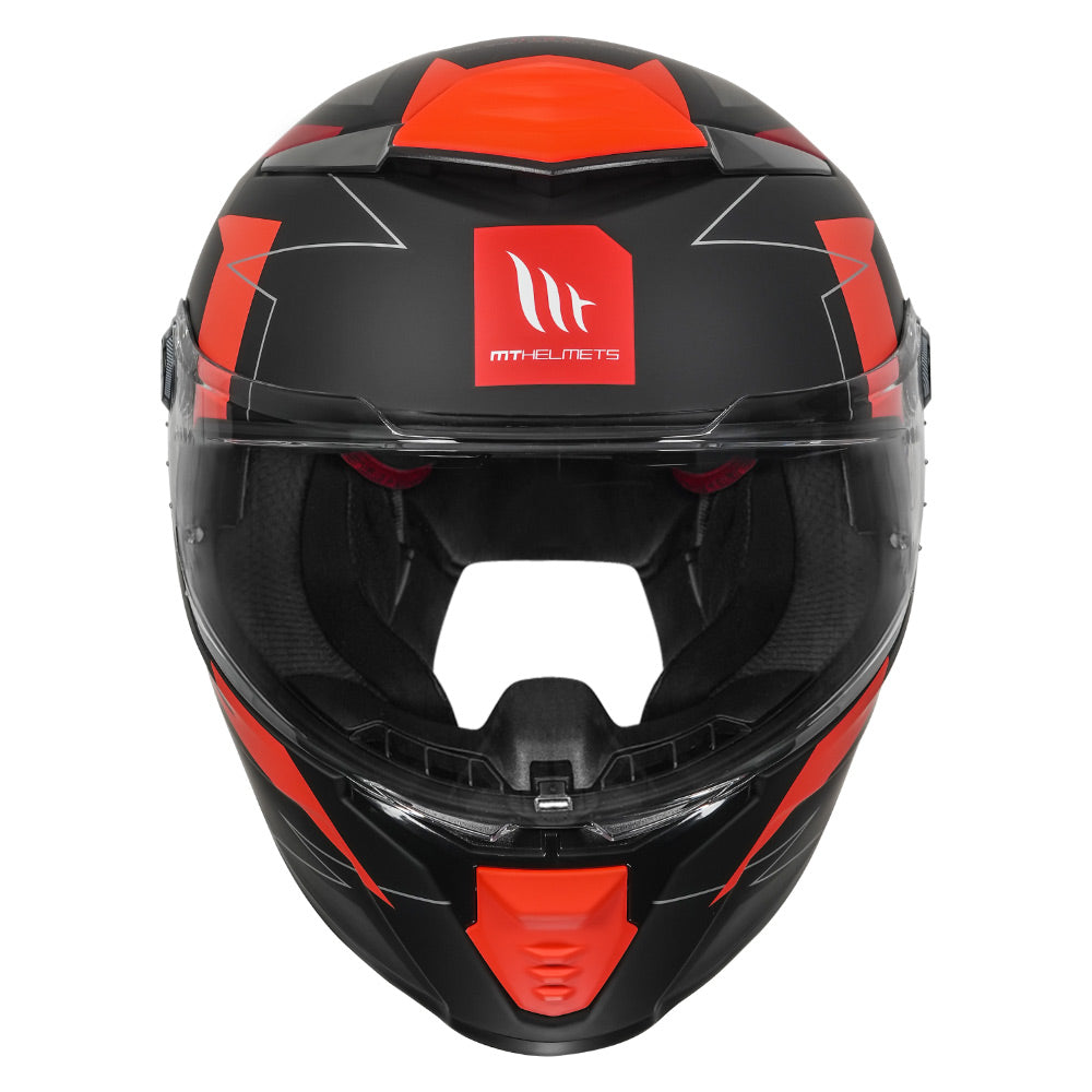 MT Thunder4 Mountain Helmet red front