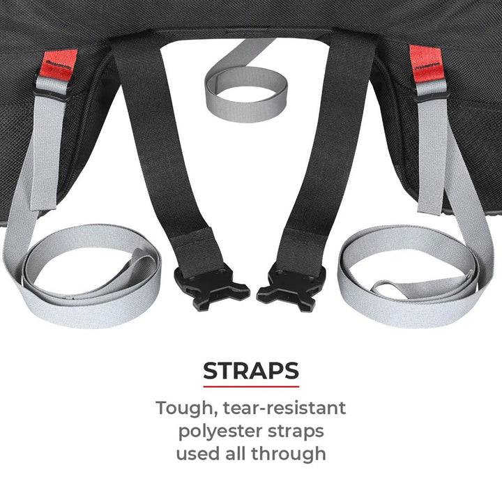 Viaterra Claw(72L) Waterproof Tail bag straps