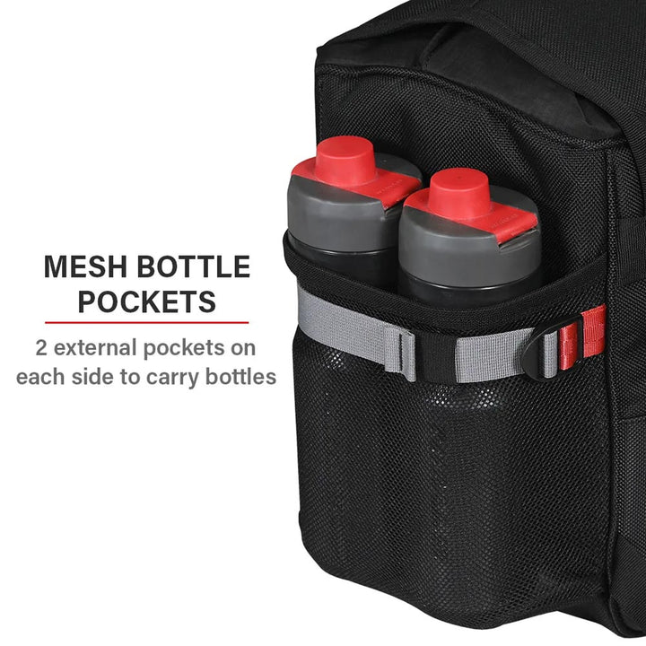 Viaterra Leh Waterproof Saddle bags bottle pocket