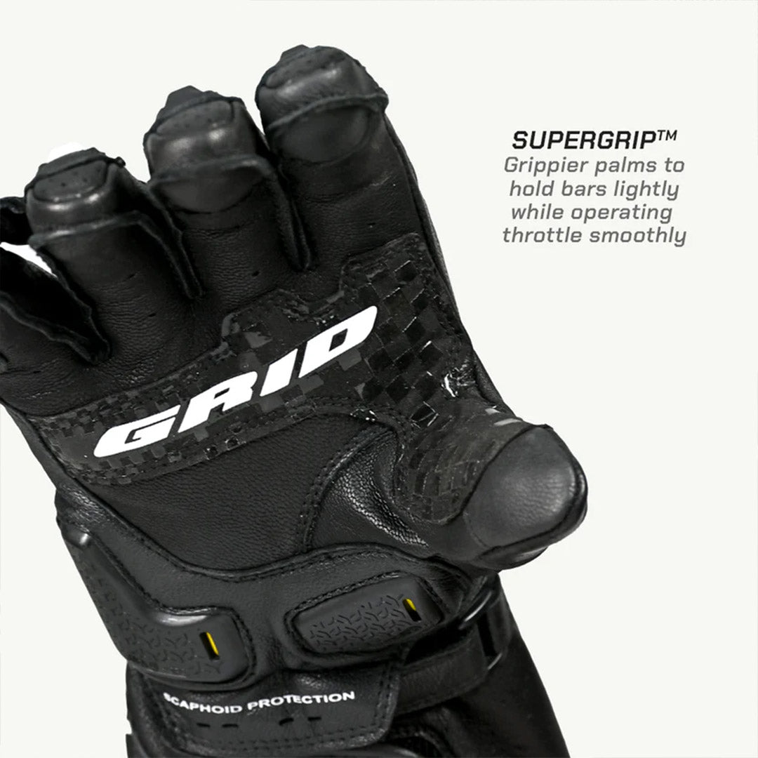 ViaTerra Grid MK3 Riding Gloves black