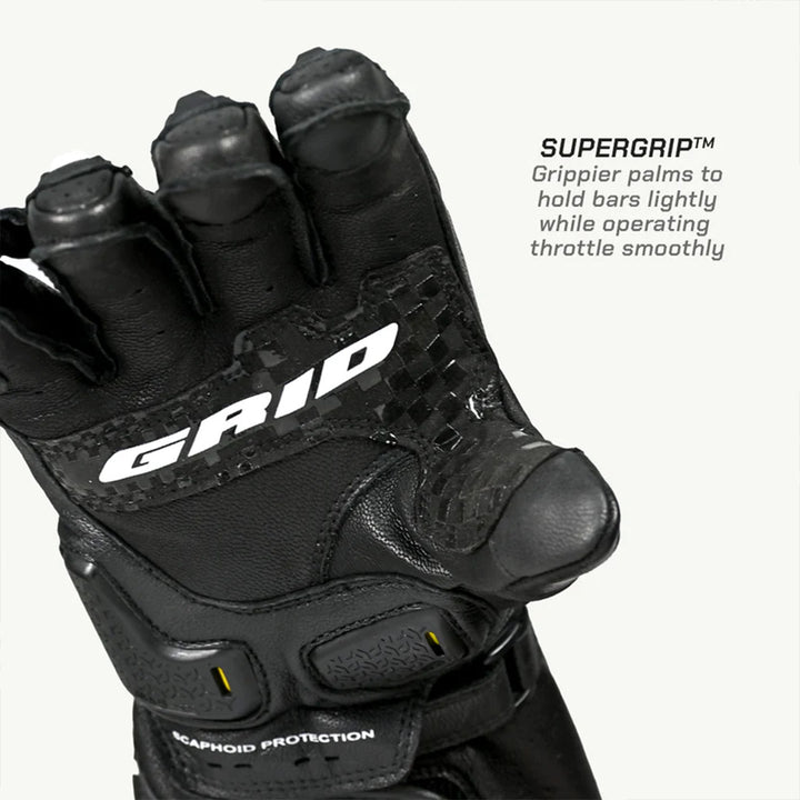 ViaTerra Grid MK3 Riding Gloves black