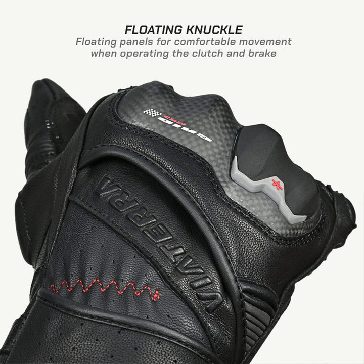 ViaTerra Grid MK3 Riding Gloves black highlighting &
