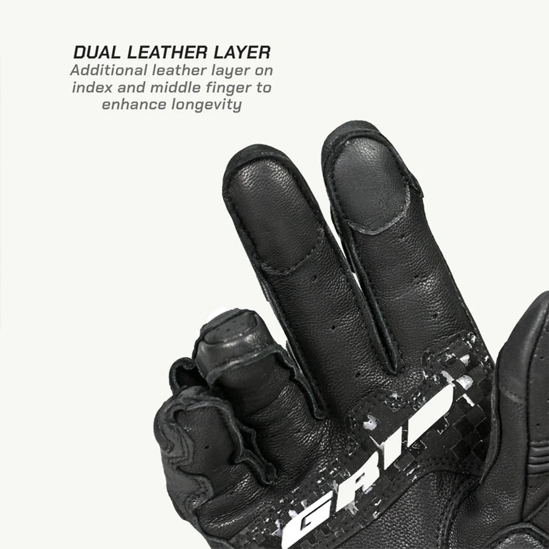 ViaTerra Grid MK3 Riding Gloves black