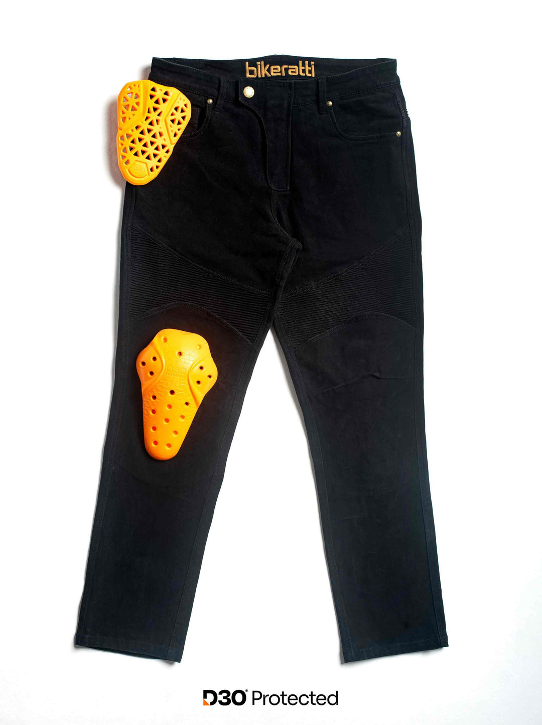 motorcycle riding jeans with D3o armour