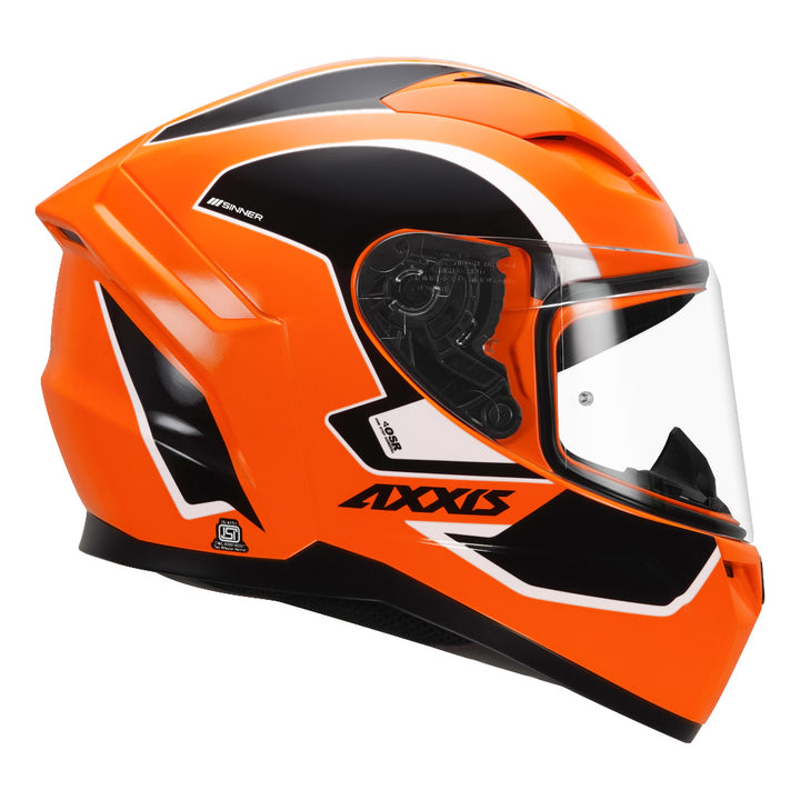 Axxis Segment Sinner Helmet orange
