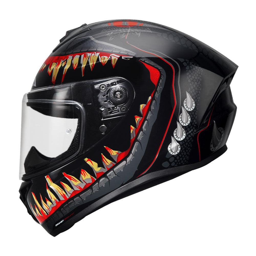 Axxis Draken S Desolation full face motorcycle Helmet